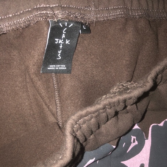 Fragment Travis Scott Cactus Jack Size Large sweatpants - Picture 3 of 10